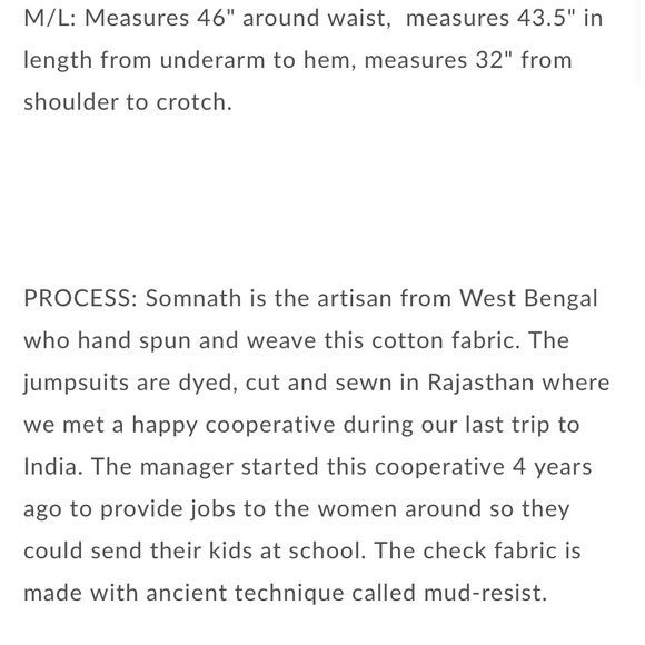 New, never worn, Happy French Gang womens romper. Black/indigo. Size M/L - Picture 6 of 6